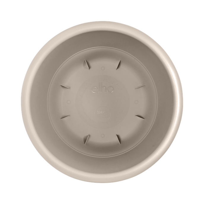 amiga rund 30cm pilzbeige